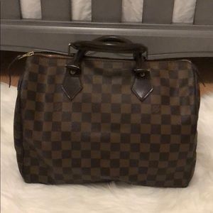 Authentic Louis Vuitton Damier Speedy Handbag